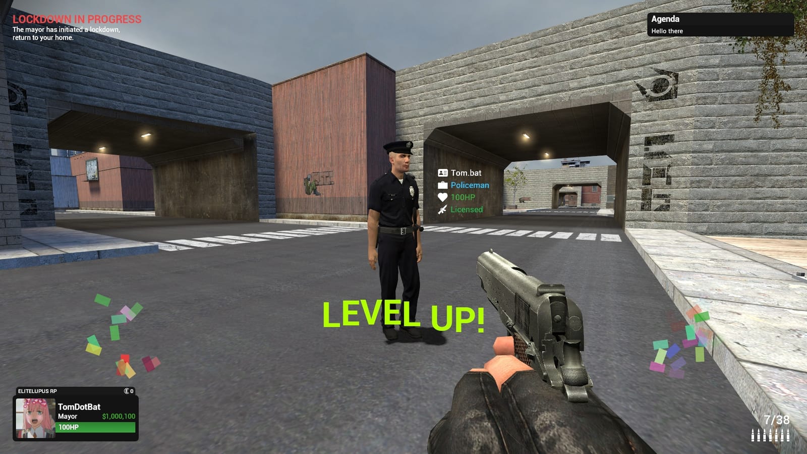 Elite HUD screenshot