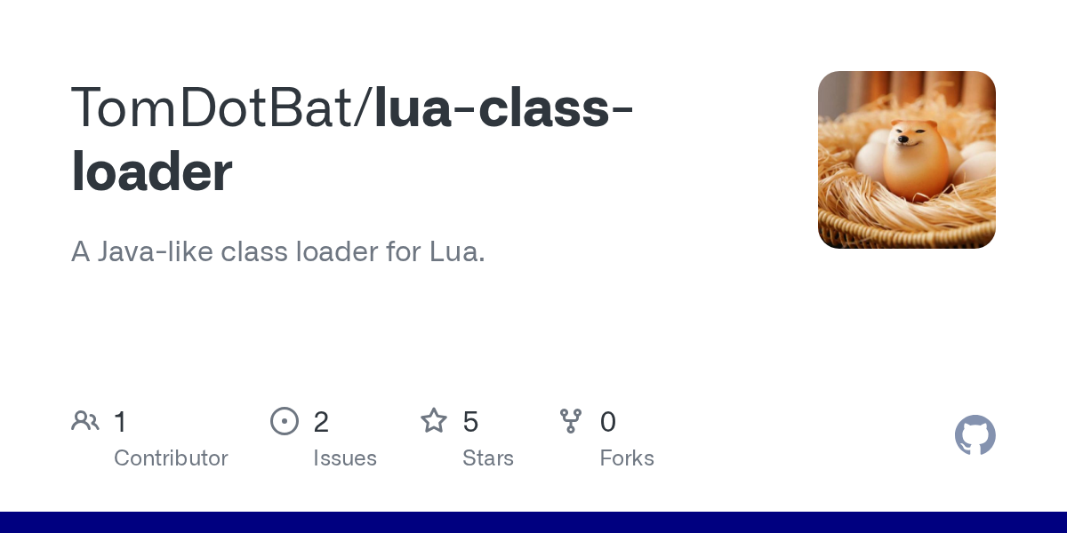 ClassLoader GitHub repo card